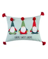 Levtex Gnome for the Holidays Decorative Pillow, 14" x 18"