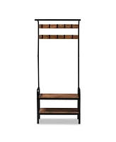 Baxton Studio Aislin Entryway Hall Tree