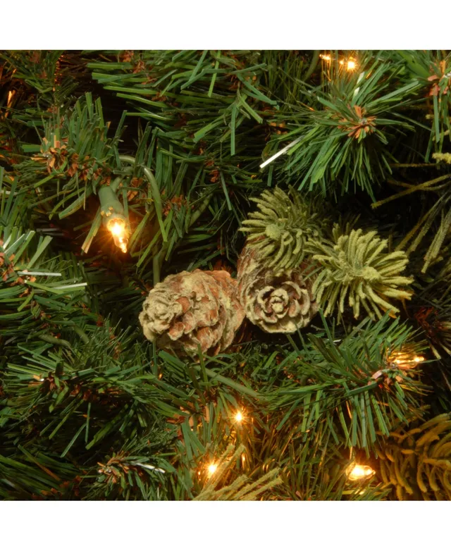 North Carolina Tar Heels 8 Light Up Ceramic LED Christmas Tree