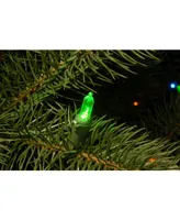 National Tree 6.5' Feel Real Downswept Douglas Fir Pencil Slim Tree with Dual Color Lights