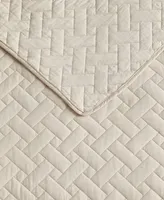 Tommy Bahama Solid White Reversible 3-Piece Full/Queen Quilt Set