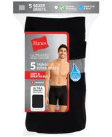 Hanes Men's 5-Pk. Performance Boxer Briefs