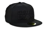 New Era Cleveland Browns Black on 59FIFTY Cap