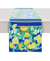 Laural Home Lovely Lemons 13x90 Table Runner