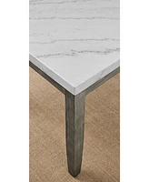 Closeout! Emily Marble Rectangular Dining Table