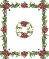 Laural Home Christmas Trimmings Tablecloth