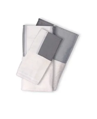 Popular Bath Modern Line Bath 3 Piece Towel Set