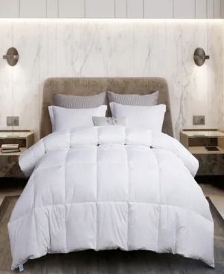 Martha Stewart 75%/25% White Goose Feather & Down Comforter, Twin, Created for Macy's