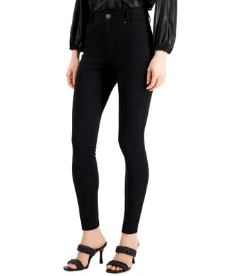 I.n.c. International Concepts Petite High-Waisted Ponte-Knit Curve Creator Pants, Created for Macy's