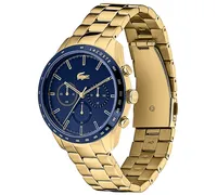Lacoste Men's Boston Gold-Plated Bracelet Watch 42mm