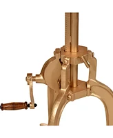 Reilly Adjustable Crank Accent Table