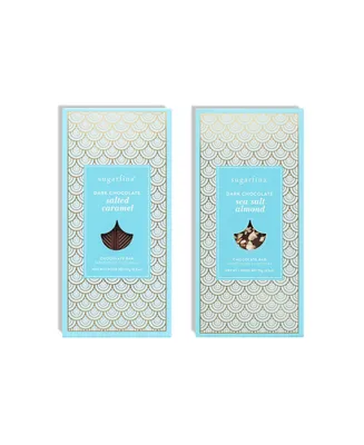 Sugarfina Dark Chocolate Salted Almond + Salted Caramel Chocolate Bar Kit (Pack of 2)