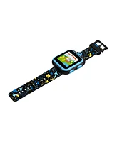 Kid's Playzoom 2 Airplane and Star Print Tpu Strap Smart Watch 41mm