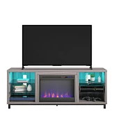 Ameriwood Home Norton Deluxe Fireplace Tv Stand For TVs Up To 70"