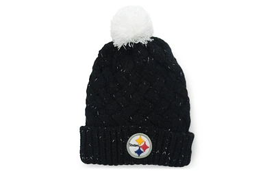 '47 Brand Pittsburgh Steelers Women's Fiona Pom Knit Hat