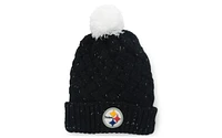 '47 Brand Pittsburgh Steelers Women's Fiona Pom Knit Hat