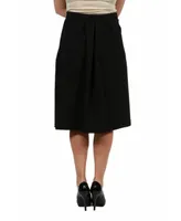 Women's Plus Classic Knee Length Skirt