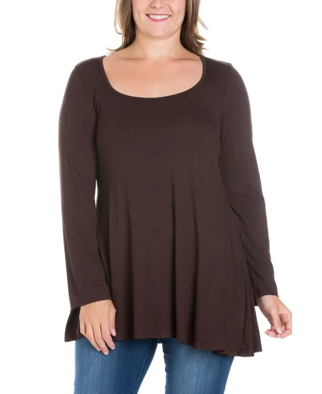 Avenue Plus Longline Blouse