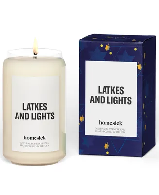 Homesick Candles Latkes and Lights Candle