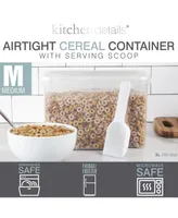 Kitchen Details Size Airtight Cereal Container with Scooper