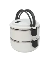 Kitchen Details 2 Tier Stainless Steel Insulated Lunch Box