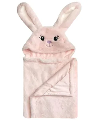 Snoogie Boo Ultra-soft Baby Faux Fur Hooded Towel