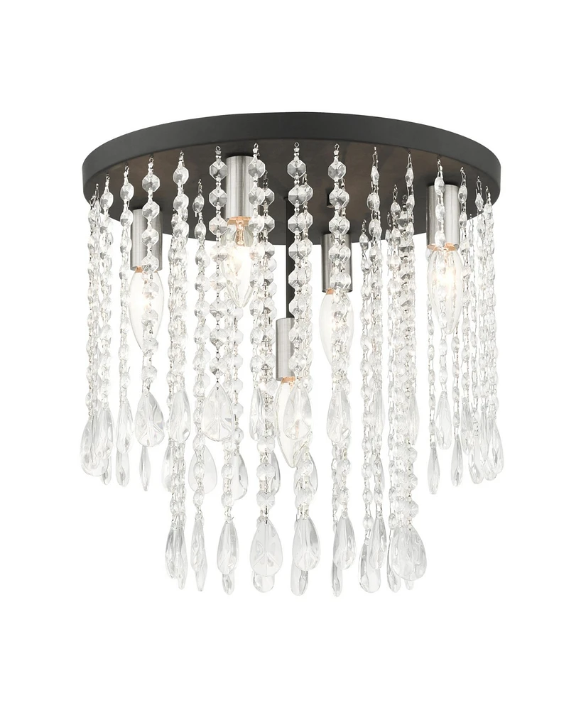 Elizabeth 5 Lights Flush Mount