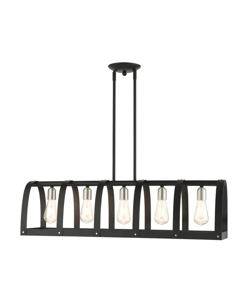 Stoneridge 5 Lights Linear Chandelier