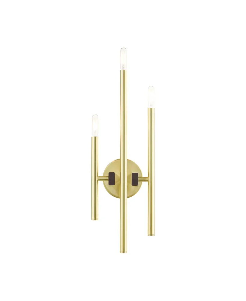 Denmark 3 Lights Triple Sconce