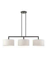 Meridian 3 Lights Linear Chandelier