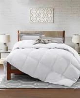 Unikome Winter Down Fiber Gusseted Comforters With Cotton Cover