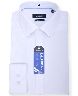 Nautica Men's Slim Fit Supershirt Dress Shirt