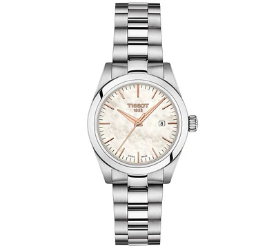Tissot Women's Swiss T-My Lady Stainless Steel Bracelet Watch 29.3mm Gift Set