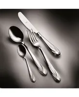 Mepra Diamante Flatware Set, 20 Pieces - Silver