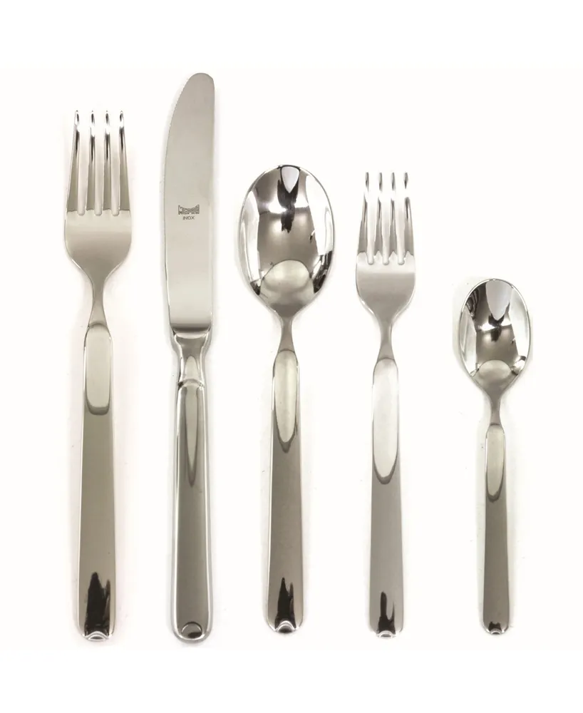 Mepra Goccia Flatware Set, 20 Pieces - Silver