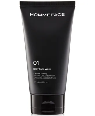 Hommeface Daily Face Wash For Men, 4.22 oz.