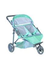 Zig Zag Twin Jogger Doll Stroller