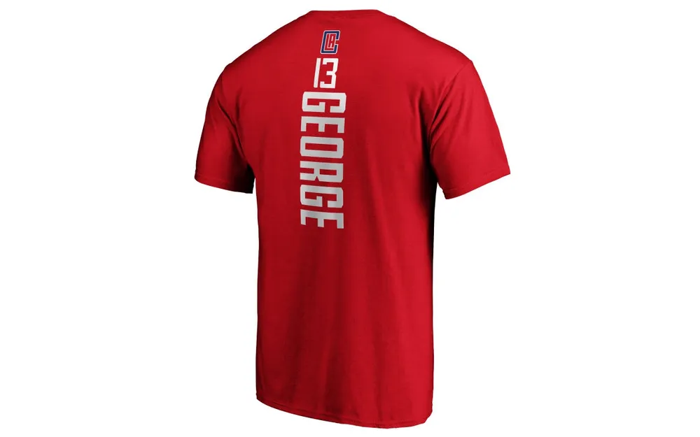 Majestic Los Angeles Clippers Men's Playmaker Name and Number T-Shirt Paul George