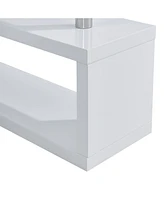 Tara Multifunctional Corner Desk with Shelves