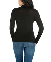 Women's Classic Long Sleeve Turtleneck Top