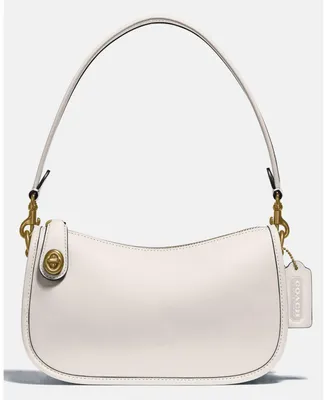 Coach Leather Swinger Shoulder Bag