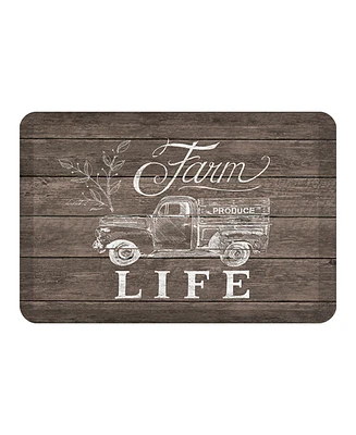 Laural Home Farm Life Kitchen Mat