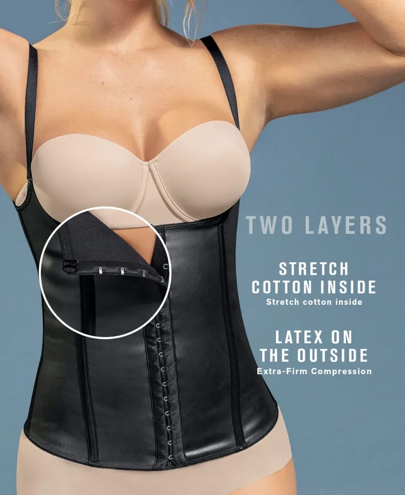 Leonisa Latex Waist Trainer Vest - Extra-Firm Compression