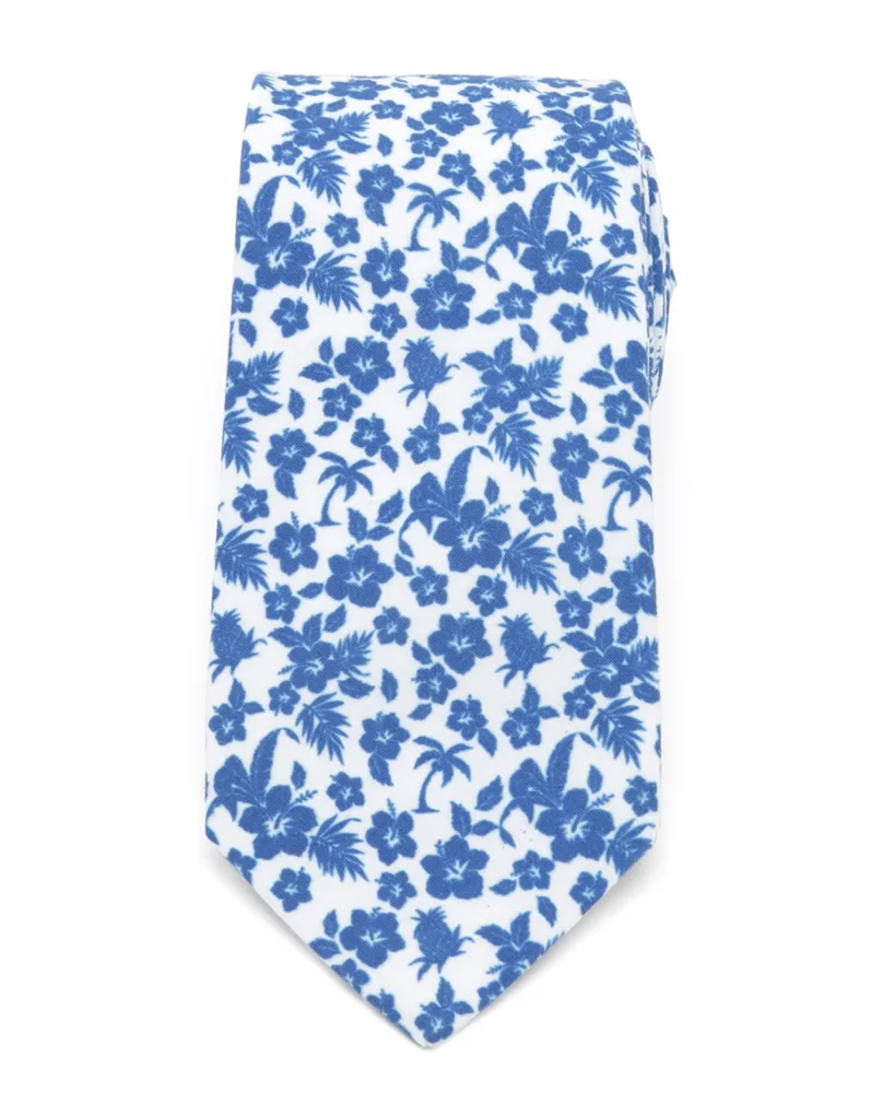 Men's Tropical Blue Tie