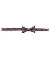 Men's Mardi Gras Stripe Bow Tie