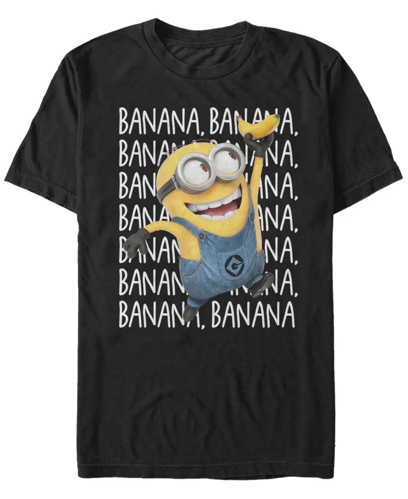 Men's Minions Gone Bananas Short Sleeve T-Shirt