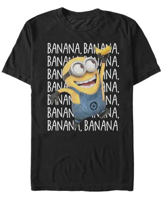 Men's Minions Gone Bananas Short Sleeve T-Shirt