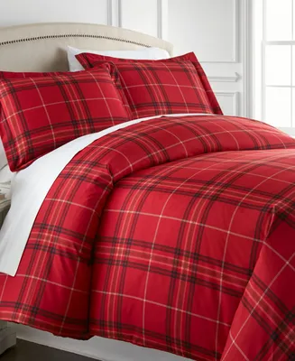 Southshore Fine Linens Ultra-Soft Plaid 3-Pc. Comforter Set, Twin/Twin Xl