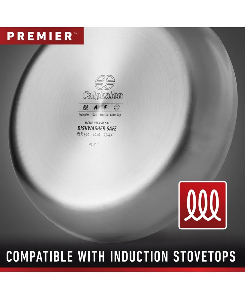 Calphalon Premier Stainless Steel Cookware Set, 11 Piece