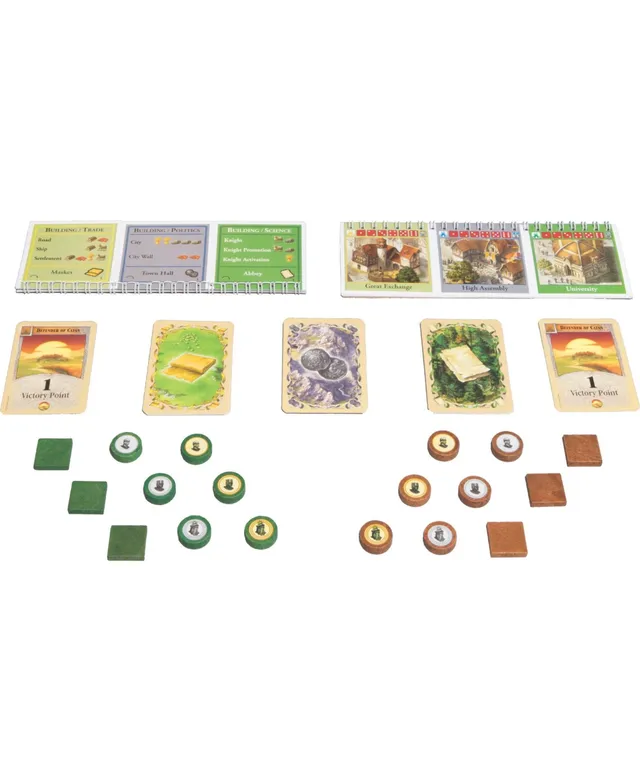 Catan Studio Rivals for Catan Deluxe - 2 Player Card Game Set, 198 Piece